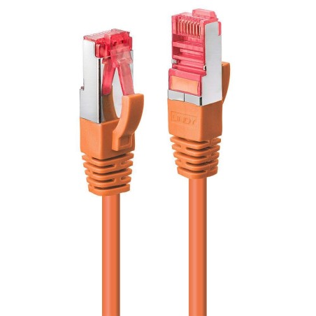 High-Speed Lindy 3M Cat6 S/FTP Cable Orange - 47810 | Reliable, Durable Networking Solution
